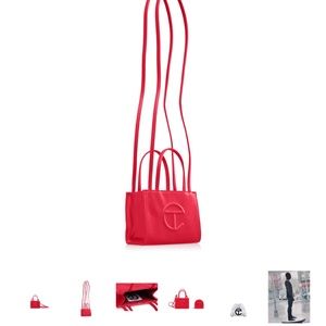 NWT: TELFAR Valentine release: Small Shopping Bag RED